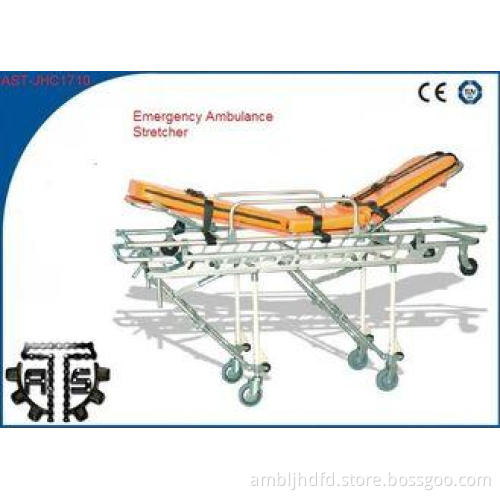 Emergency Ambulance Stretcher Trolley Automatic Loading Fir